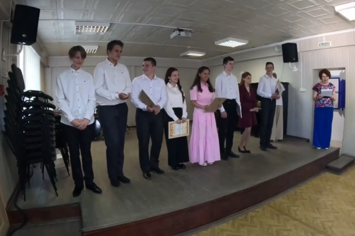 Выпускной концерт в Пронской ДМШ